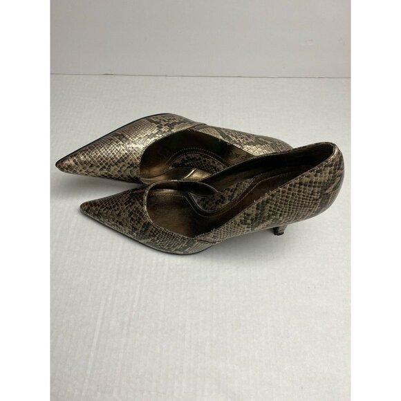 Rampage Pointed Toe Heels Shoes Stiletto Pumps Bro - Picture 8 of 10